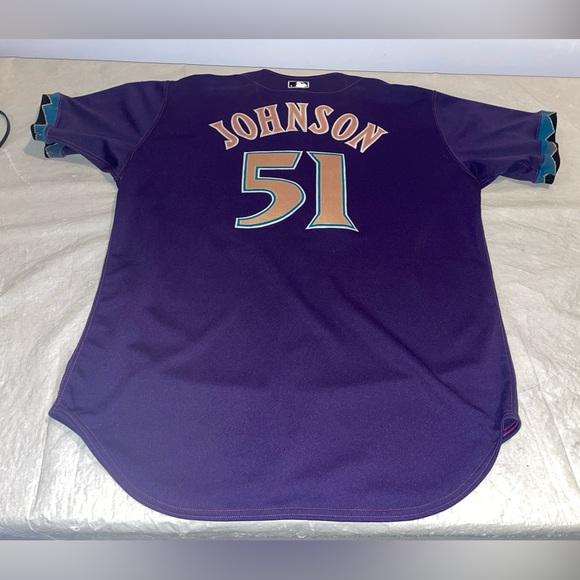 Nwt Authentic Rawlings Randy Johnson Arizona Diamondbacks Jersey men 48